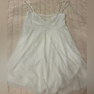 White Babydoll Mini Dress